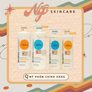 Bộ Dầu Gội Olexrs Hair Salon Argan Oil Collagen Comlex