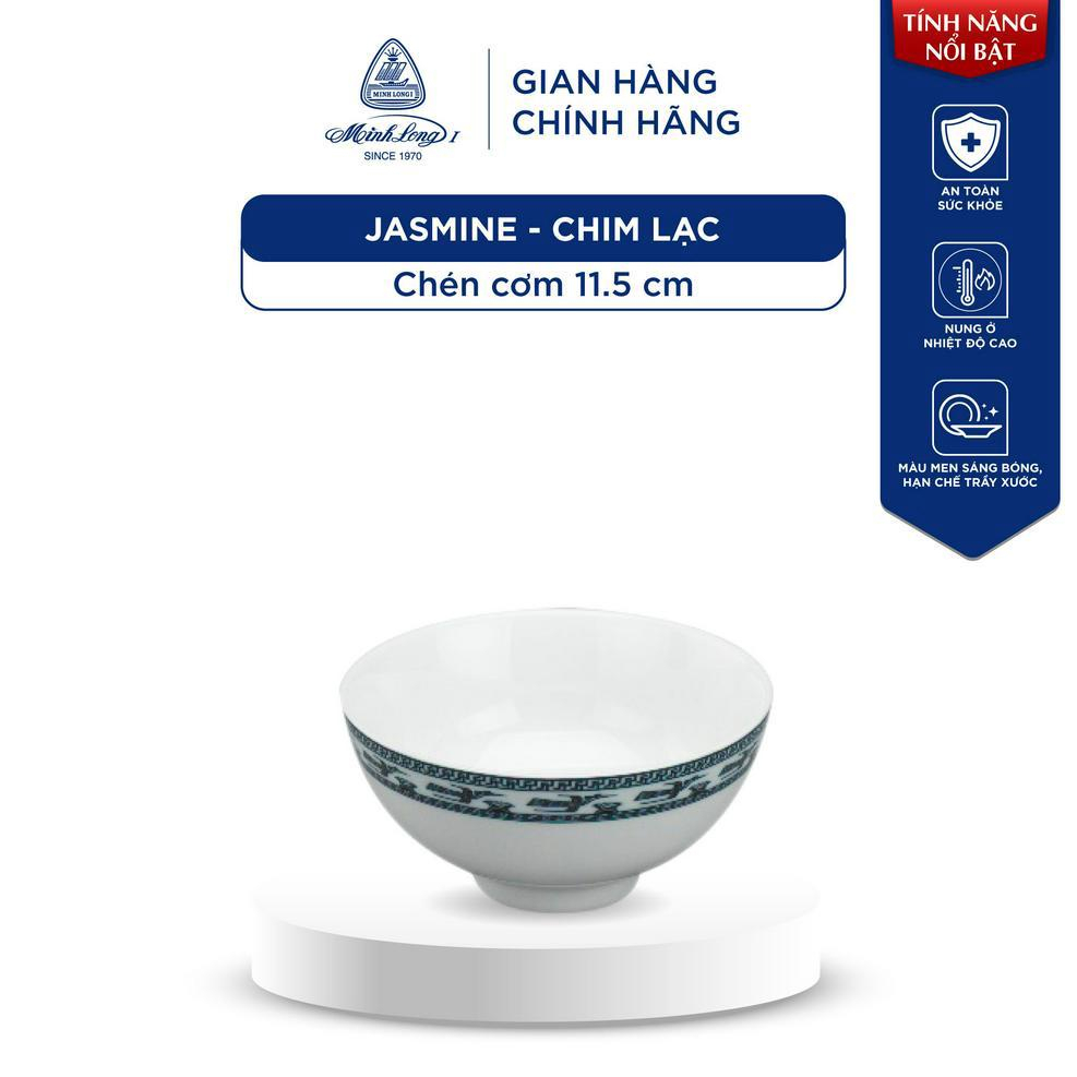 Chén, Bát Ăn Cơm Sứ Minh Long - Jasmine - Chim Lạc