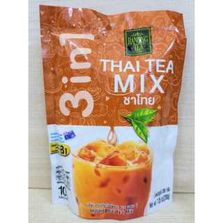 Trà sữa thái đỏ hòa tan ranong tea 3 in 1 instant thai tea mix