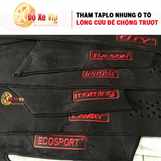 Thảm Taplo Nhung Lông Cừu Xe Ô TÔ đế chống trượt