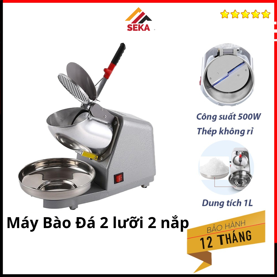 Máy bào đá SEKA xay đá mịn, công suất lớn hoạt động ổn định bảo hành 12 tháng