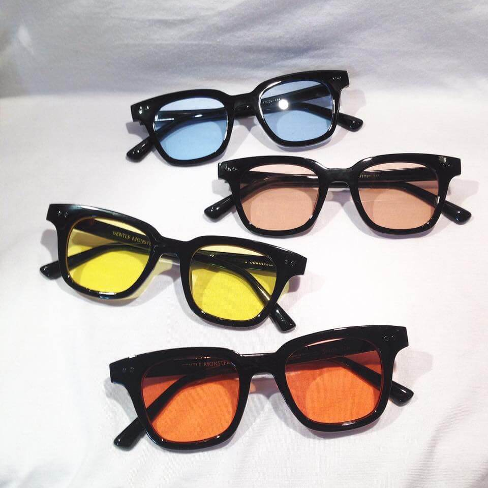 Kính Mát Hình Chữ V Nhiều Màu Sắc Phong Cách Hàn Quốc , bảo hành 12 tháng