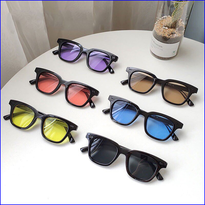 Kính Mát Hình Chữ V Nhiều Màu Sắc Phong Cách Hàn Quốc , bảo hành 12 tháng