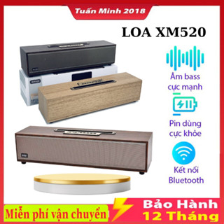 Loa bluetooth XM 520 Bass mạnh, công suất 20W siêu trầm - bảo hành 12 Tháng
