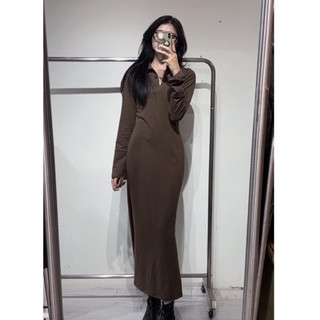 Liin dress- Váy polo dáng dài PAAES [ảnh thật]