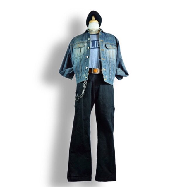Set Nam, Vintage Set, 2hand Set, Quần túi hộp, Cargo pant, Áo khoác Jean Nhật, Jean jacket, Áo thun Mỹ, Tee