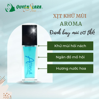 Xịt khử mùi hôi nách aroma chính hãng- khử mùi hôi nách, hôi chân, thâm nách, ra mồ hôi nách 50 ml
