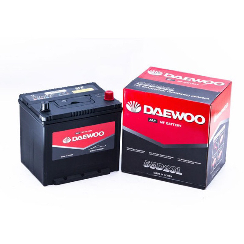 ắc quy Ô tô NGOẠI NHẬP - Daewoo 55D23L 12V - 60AH
