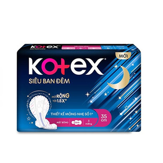 Băng vệ sinh ban đêm Kotex Style 3 miếng x35cm