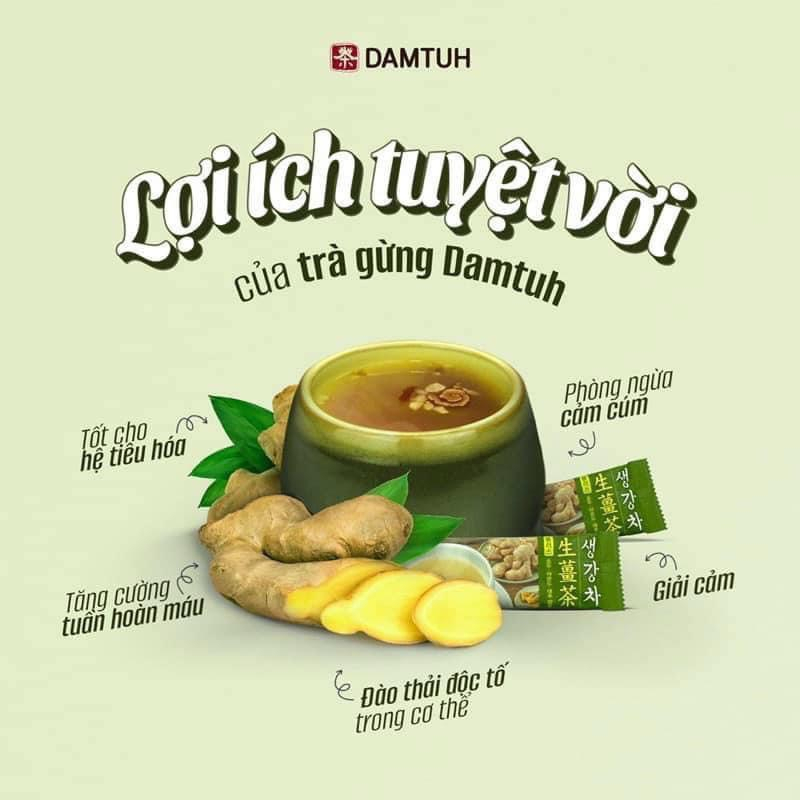 Trà Gừng Damtuh Hàn Quốc