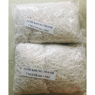 1 bộ Lưới khung thành bóng đá 7 người. 6m x 2m1 x 1m5, sợi đẹp. 1 bộ là 2 lưới