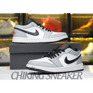 Giày Sneaker Nam Nữ Air Jordan 1 LowLight Smoke Grey Siêu Cấp - ChikingSneaker