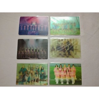 Ảnh card Twice lenticular Official