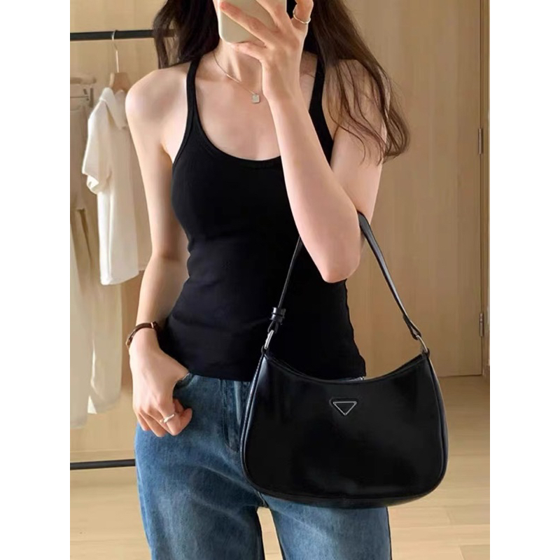 Áo tank top nữ - Áo 2 dây nữ dáng dài phù hợp với mùa hè năng động. Chất thun gân co giãn. | BigBuy360 - bigbuy360.vn