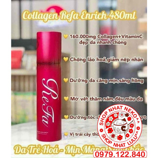 Collagen Refa Enriched 16 Nhật 480ml