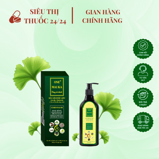 Dầu gội thảo dược one maica chai 300ml ⚡ cam kết chính hãng ⚡ dầu gội thảo dược giảm rụng tóc, gạch gàu