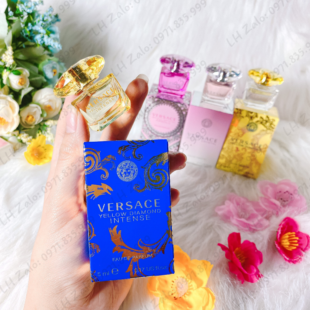 Nước Hoa Versace Bright Crystal 5ml, Nước Hoa Versace Mini Nữ