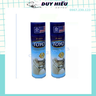 Chai xịt vệ sinh đồ da TOYO làm sạch ghế da và nội thất ô tô - DH3