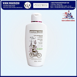 Sữa dưỡng thể kích trắng sáng da Chateau rouge 400ml – phiên bản giới hạn