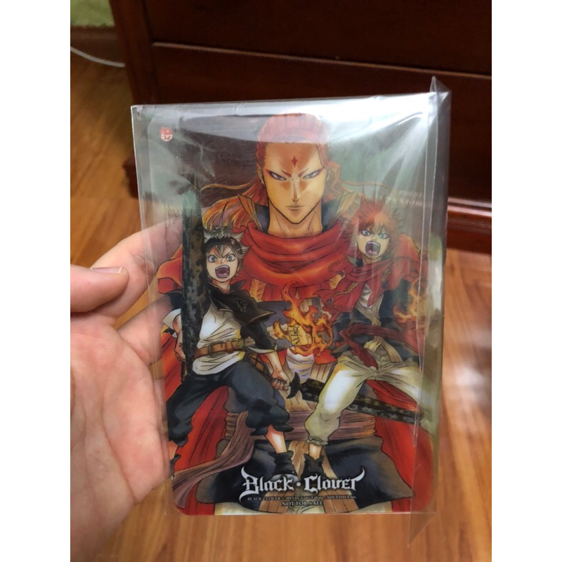 Black clover card pvc hiếm lẻ