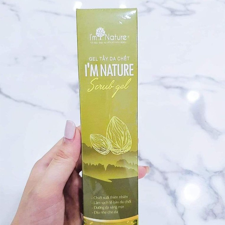 Gel Tẩy Da Chết I'm Nature Sáng Mịn Dưỡng Da 100gr - Dành Cho Da Mặt