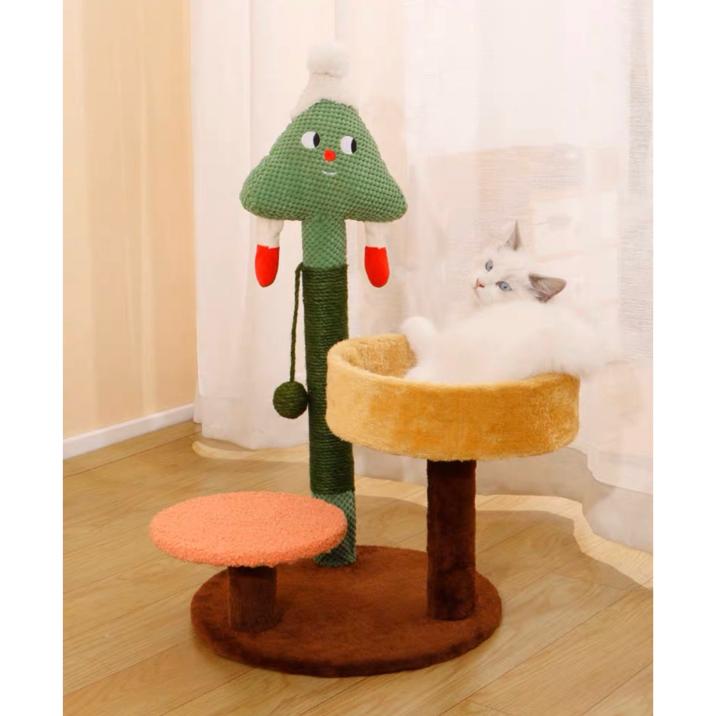 CATTREE Nhà Cây Cho Mèo Trụ Cào Móng Cho Mèo