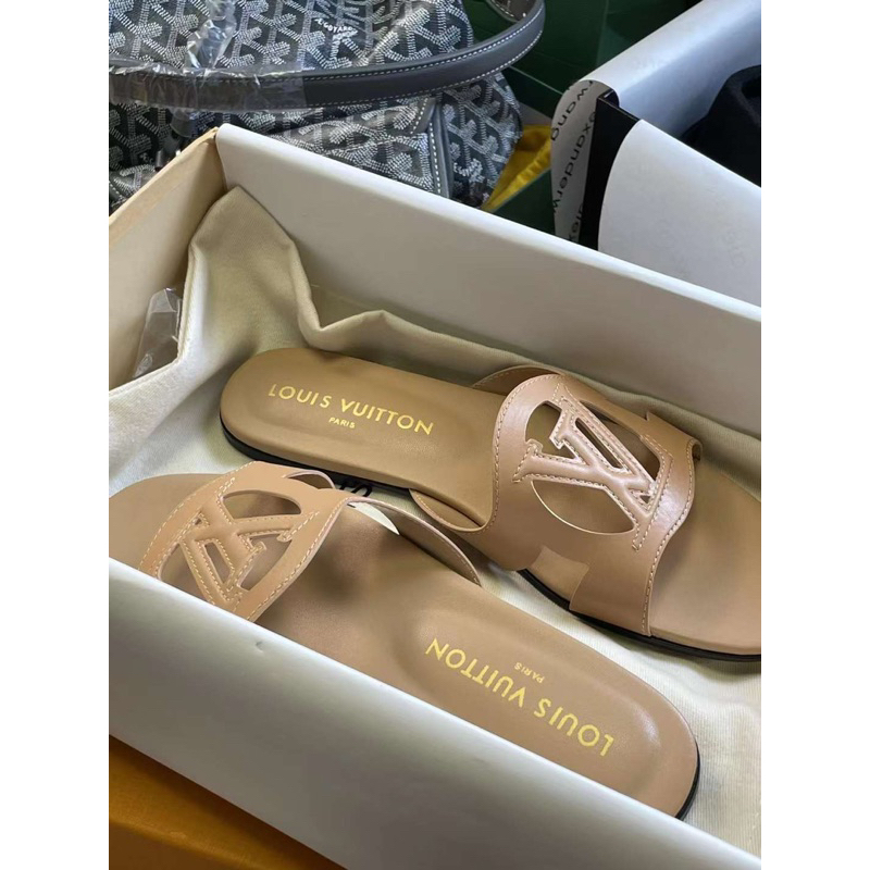 Dep lê lv màu nude