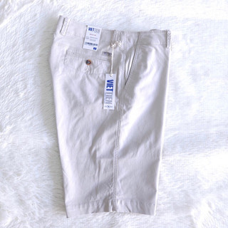 Quần sọt kaki việt tiến màu trắng kem