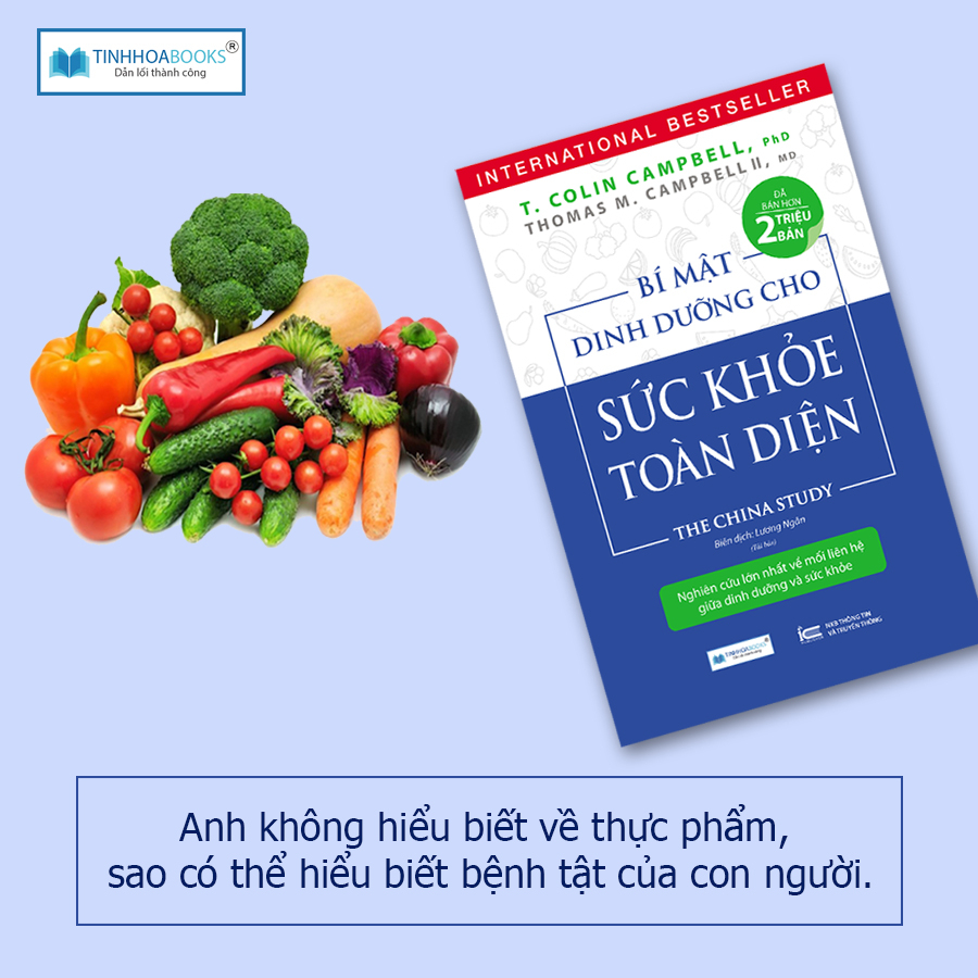 Ăn lành sống mạnh + Bí mật dinh dưỡng (TB) + Toàn Cảnh Dinh Dưỡng + Bí quyết ngăn ngừa & chữa khỏi bệnh Động mạch Vành