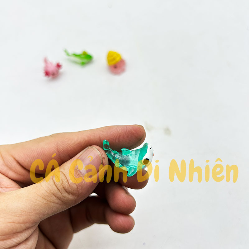 Tiểu cảnh mô hình sinh vật biển mini trang trí hồ cá Terrarium