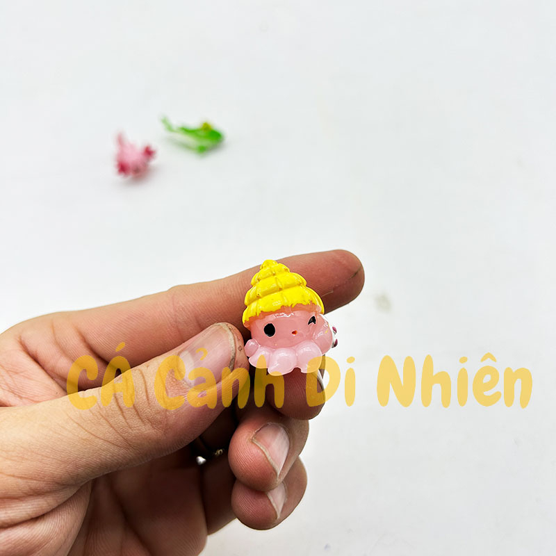 Tiểu cảnh mô hình sinh vật biển mini trang trí hồ cá Terrarium