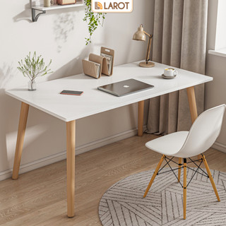 Bàn làm việc học tập gỗ văn phòng, tại nhà decor phòng thông minh thương hiệu Larot - Gp86