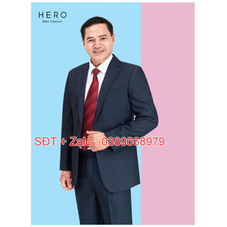 Vest nam trung niên, bộ vest nam trung tuổi chất vải sịn, bộ com lê trung niên
