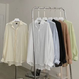 Áo Sơ Mi Nữ Tay Dài CIEE Form Rộng JEM CLOSET - 10491