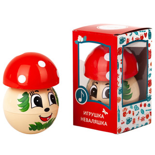 Lật đật nga hình nấm, cao 15.5cm, rộng 9cm, hàng chính hãng