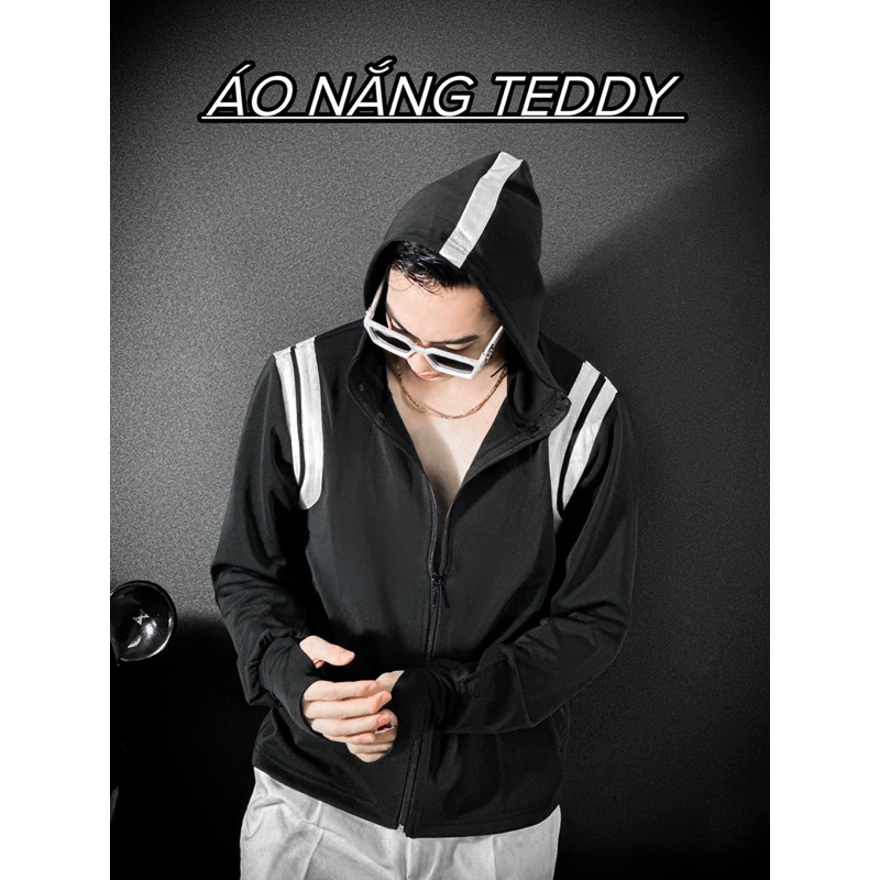 (THANH LÝ) Áo Khoác Nắng Teddy Chất PoLy Cao Cấp Thấm Hút Mồ Hôi
