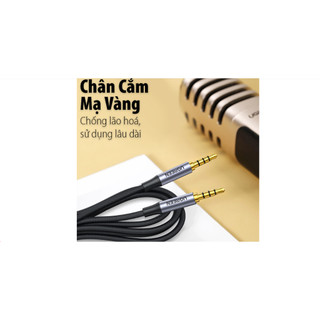 Cáp Audio 3.5mm (M/M) Ugreen ( 1m 10648 , 1.5m 20497 , 2m 20782 , 3m 20785 ) hỗ trợ Mic