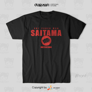 Áo thun One Punch Man Saitama (Black) ngắn tay