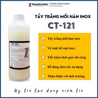 <SIÊU TRẮNG> Chất Tẩy Trắng Mối Hàn Inox_CT-121 loại 1l
