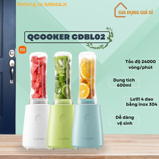 Máy xay sinh tố xiaomi qcooker blender cdbl02 tốc độ 24000 vòng / phút - hàng chính hãng - mimax