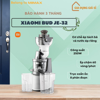 Máy ép chậm trái cây/rau củ/hoa quả xiaomi je-32 bud bản pro 250w - hàng chính hãng - bảo hành 3t - mimax