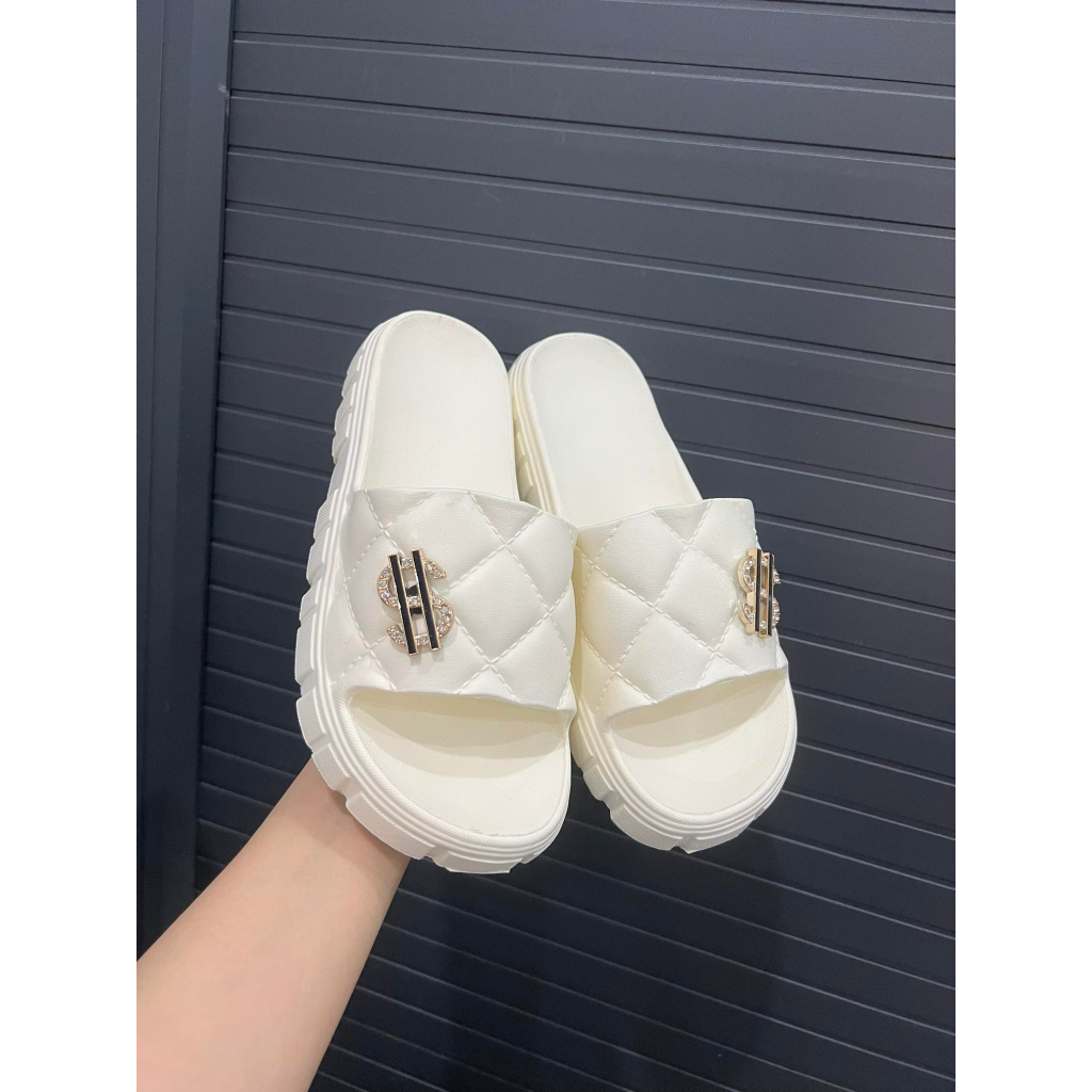 Dép siêu nhẹ chữ S đế 3cm êm chân chống nước, chống trơn trượt, dép tăng chiều cao