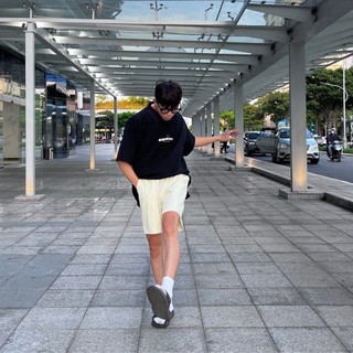 Quần Short Basic ,Quần Đùi Trơn Unisex Basic nam nữ thể thao Hàn Quốc