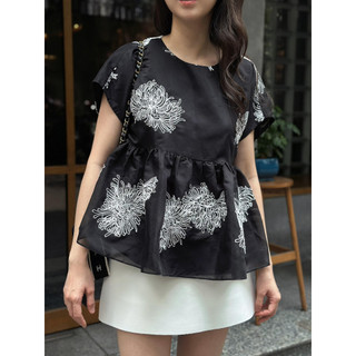 Chamo top / áo babydoll - liiq rush