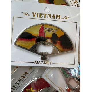 Magnet hít dính tủ lạnh hình chiếc quạt thiết kế dùng khui được nắp chai