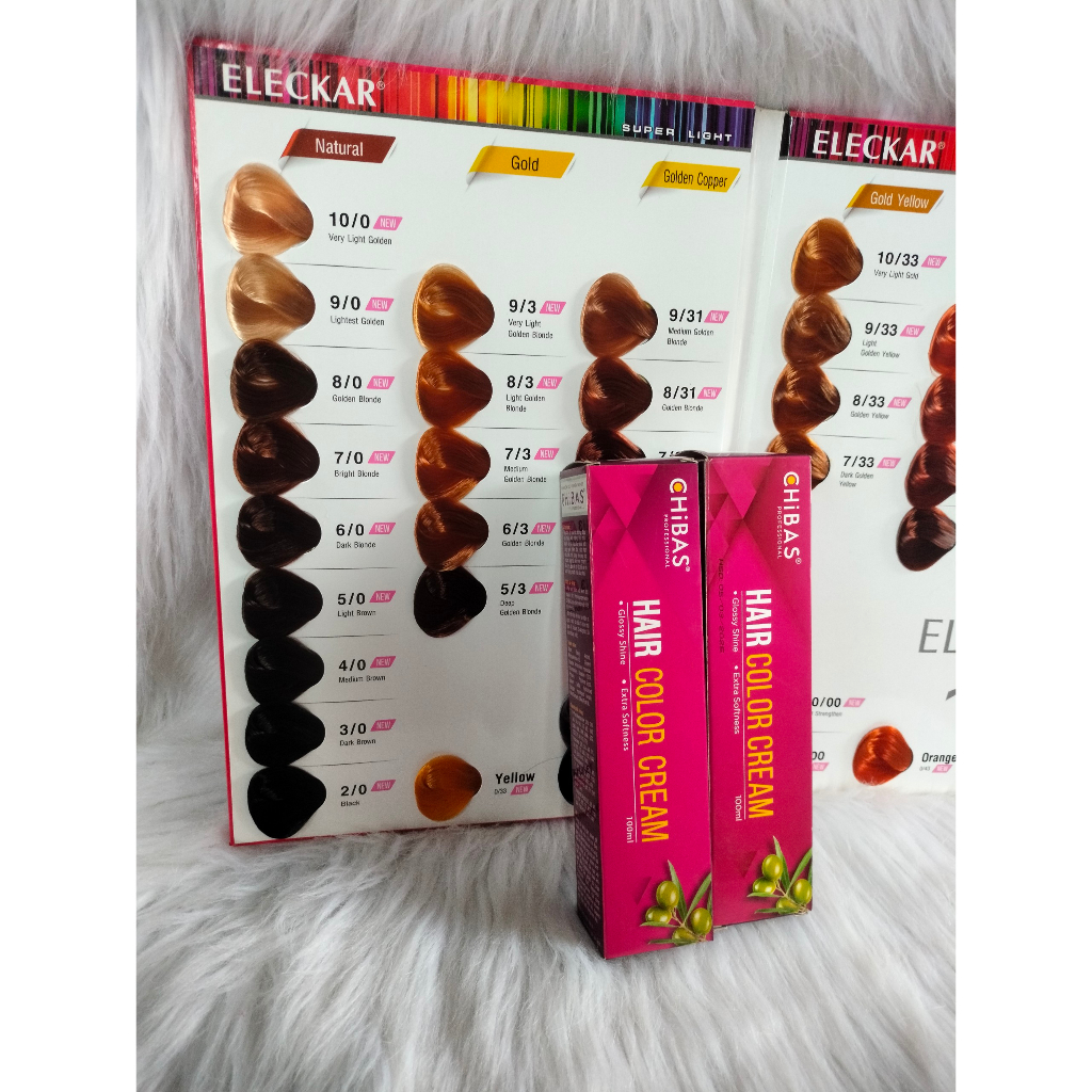Màu nhuộm tóc chibas 100ml