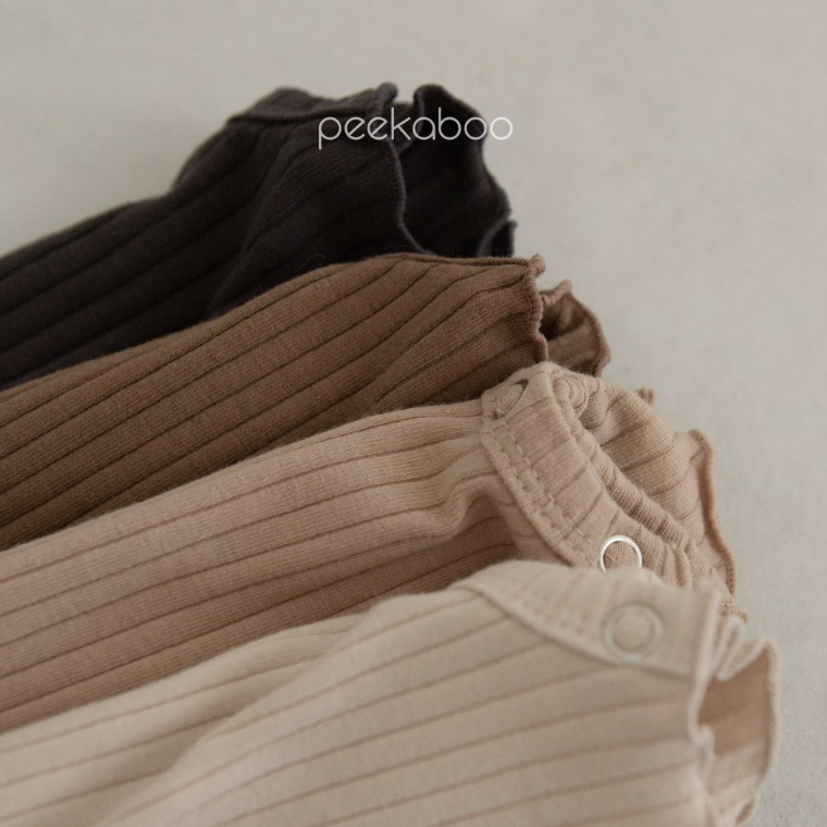 Bodysuit hai dây Hàn Quốc cho bé - Peekaboo Mango