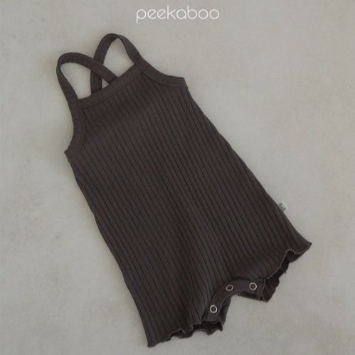 Bodysuit hai dây Hàn Quốc cho bé - Peekaboo Mango