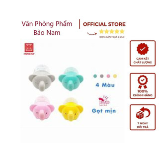 Gọt bút chì hình voi Hồng Hà - 3510,dùng để chuốt các loại bút chì gỗ, bút chì màu, sáp nhựa.