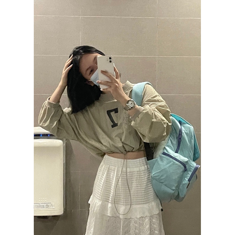 Áo ngắn vải dù